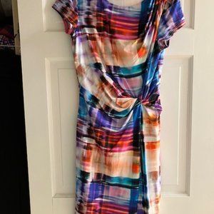 Ellen Tracy Watercolor Dress